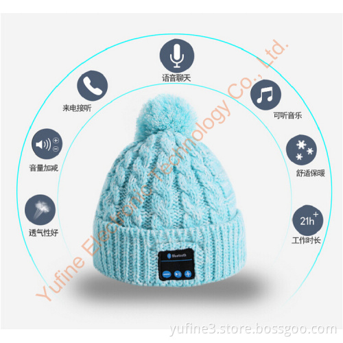 Sell Bluetooth music cap, wireless music hat, sports music cap, wireless Christmas cap, Sun music hat,baseball music hat